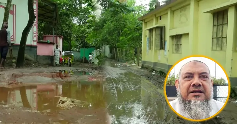 সড়কের বেহাল দশা